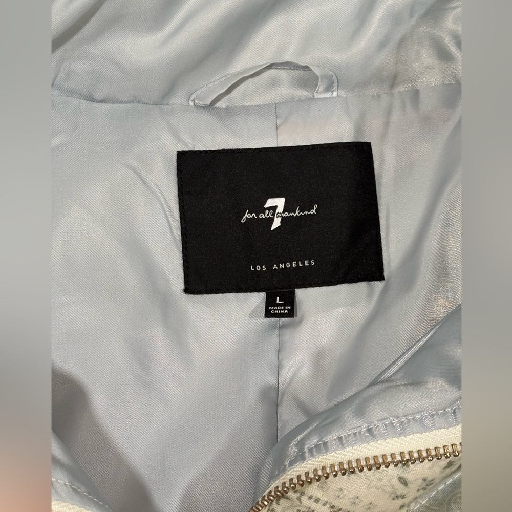 7 For All Mankind Patchwork Quilted Spring Puffer… - image 7